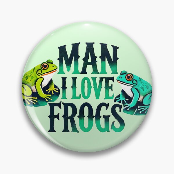 Item preview, Man I love Frogs designed and sold by ChrisButler.