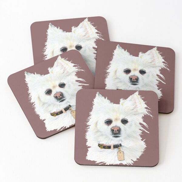 Item preview, White puppy designed and sold by Apatche Revealed.