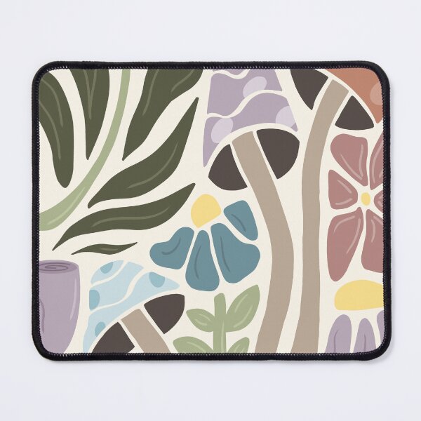 Item preview, Forest Floor Harmony Modern Abstract Illustration designed and sold by FadedFlorals.