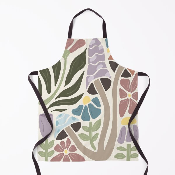 Item preview, Forest Floor Harmony Modern Abstract Illustration designed and sold by FadedFlorals.