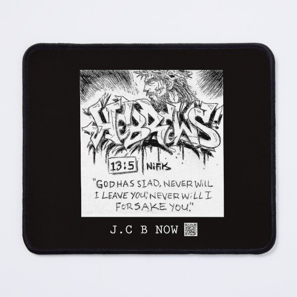 Item preview, Hebrews 13:5 Graffiti style  designed and sold by J.C B NOW.