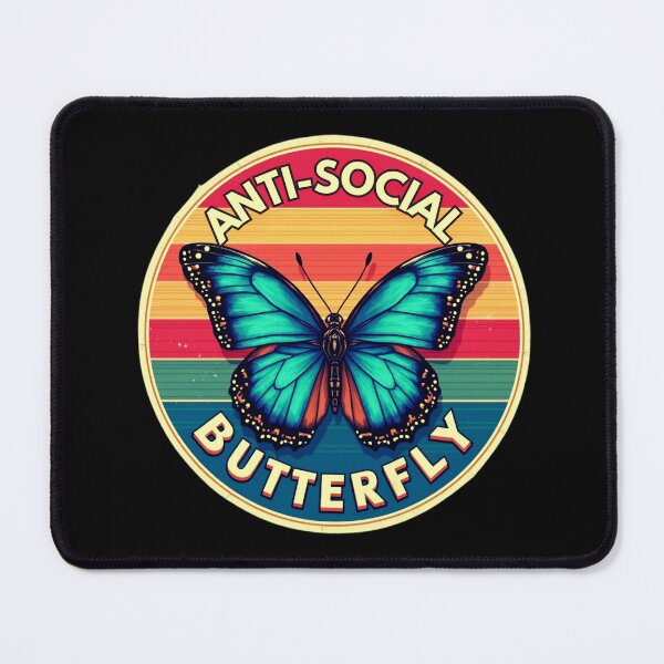 Item preview, anti-social butterfly designed and sold by jgdlc.