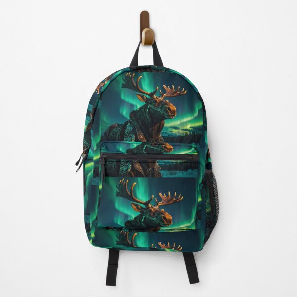 Item preview, Steampunk Moose & Northern Lights designed and sold by Skye Ryan-Evans.
