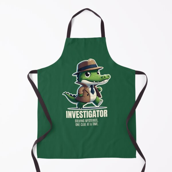 Item preview, Investigator Alligator Detective Solving Mysteries designed and sold by The magic Yellow bus.