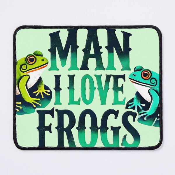 Item preview, Man I love Frogs designed and sold by ChrisButler.