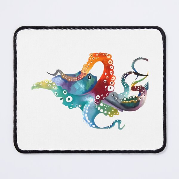 Item preview, octopus, abstract, color art designed and sold by Louisevn1.
