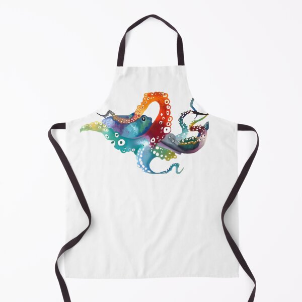 Item preview, octopus, abstract, color art  designed and sold by Louisevn1.