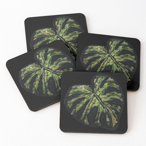 Item preview, Thai Constellation Monstera Embroidery  designed and sold by eyebagstudio.