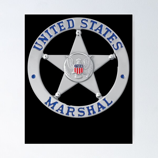 Item preview, US UNITED STATES MARSHAL BADGE USMS designed and sold by asbno19.