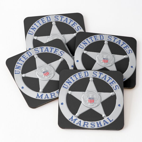 Item preview, US UNITED STATES MARSHAL BADGE USMS designed and sold by asbno19.