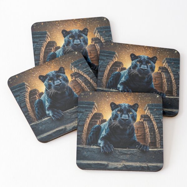 Item preview, Black Panther and Thai Temple designed and sold by Skye Ryan-Evans.