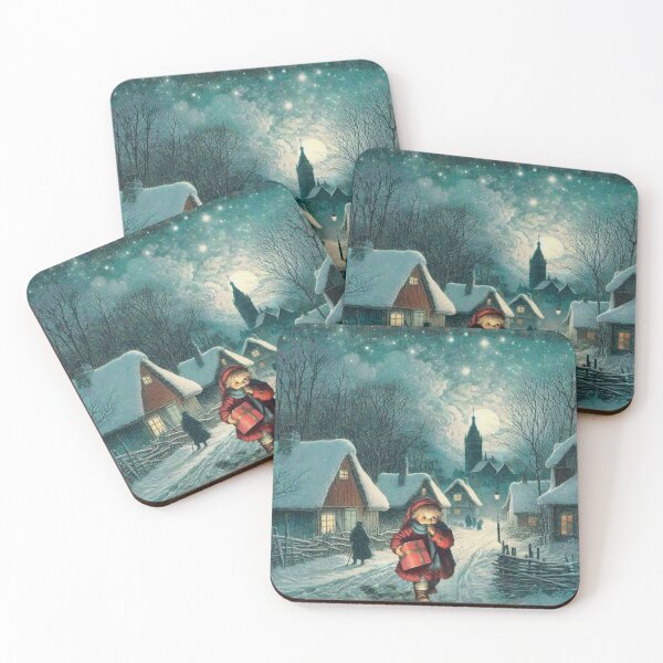 Item preview, A Magical Christmas Eve designed and sold by ONE-ART.