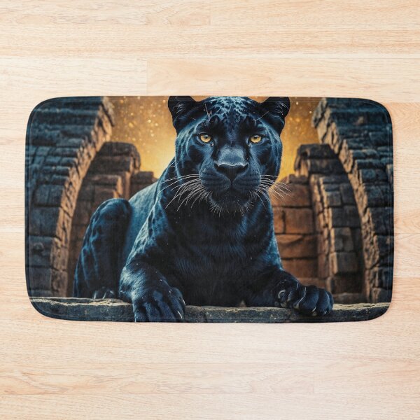 Item preview, Black Panther and Thai Temple designed and sold by Skye Ryan-Evans.