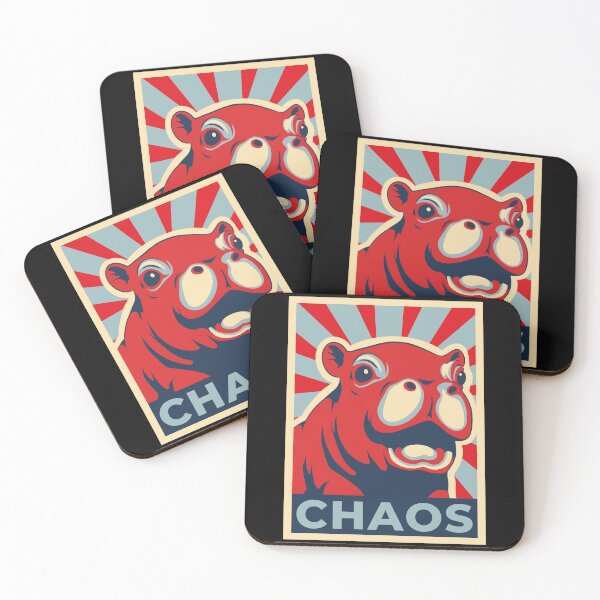 Item preview, moo deng chaos campaign designed and sold by hunnydoll.
