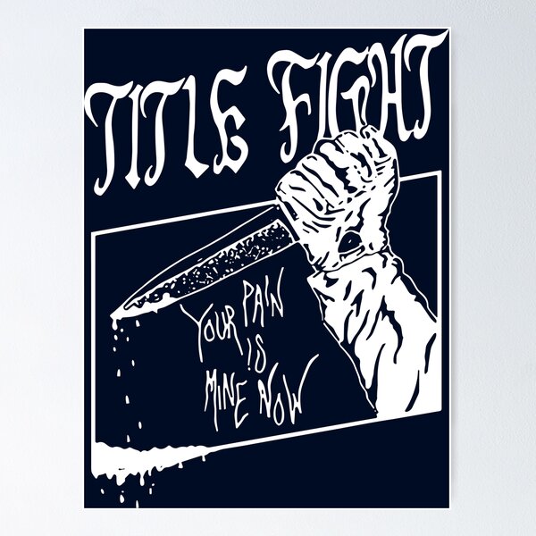 Item preview, Your Pain Title Fight designed and sold by Flaviapolitani.