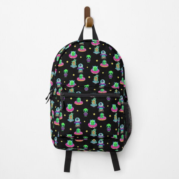 Item preview, Spacemen, Green Little Aliens, Pizza, and Pink Glazed Donuts designed and sold by Black11Flamingo.