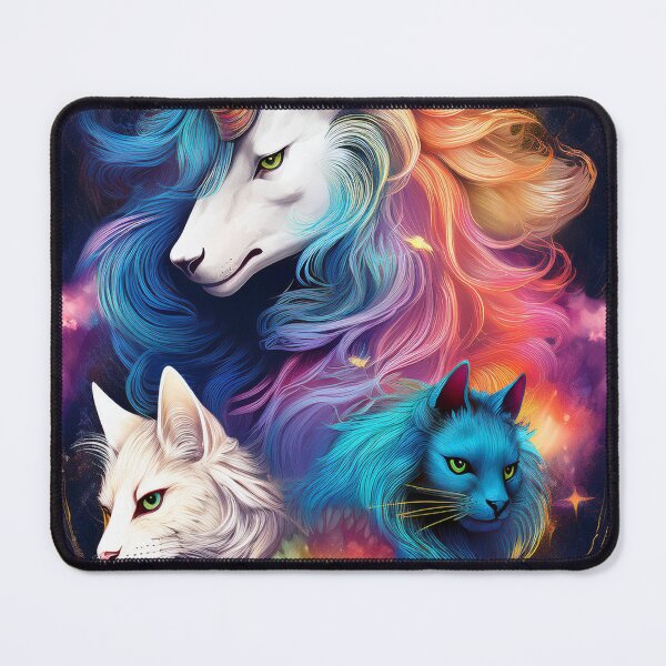 Item preview, Cosmic Unicorn and Feline Guardians designed and sold by Kina-design.