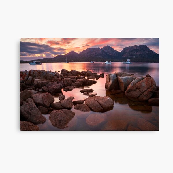 Item preview, New day dawns over "The Hazards", Coles Bay, Tasmania designed and sold by Michael Boniwell.