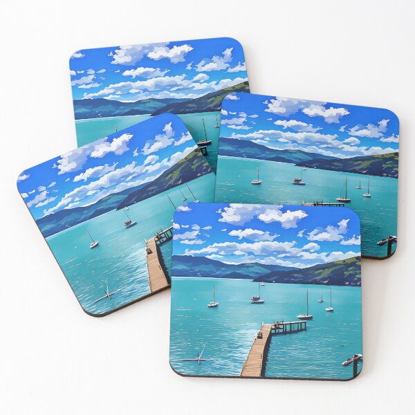 Item preview, Akaroa Lovers Lookout Print designed and sold by BleedinDesign.