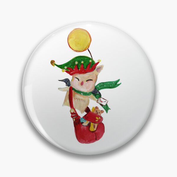 Artikelvorschau, Santa Moogle eilt zur Rettung! entworfen und verkauft von artofmsmarikit.