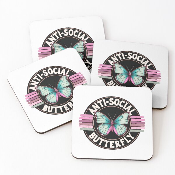 Item preview, anti-social butterfly designed and sold by jgdlc.
