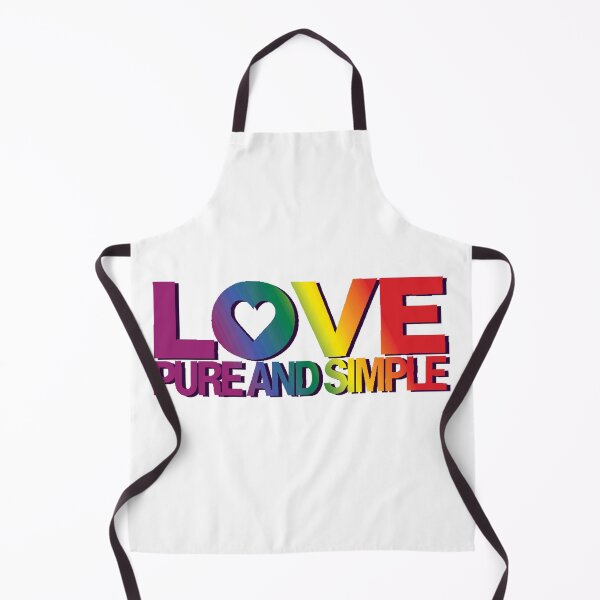 Item preview, Love Pure and Simple - LGBTQ Pride Design designed and sold by EqualityMerch.