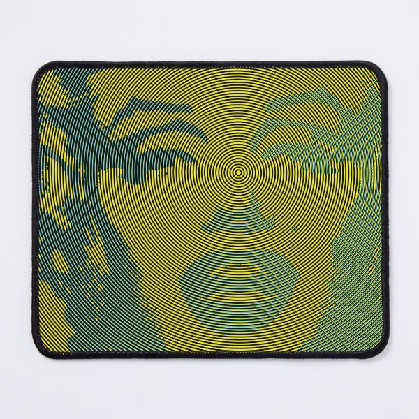 Item preview, Blue and Yellow HypnoPop  Disco Effect 60s Madness Iconic Marilyn Monroe: Bring Glamour to Your Space!   designed and sold by pelagio.