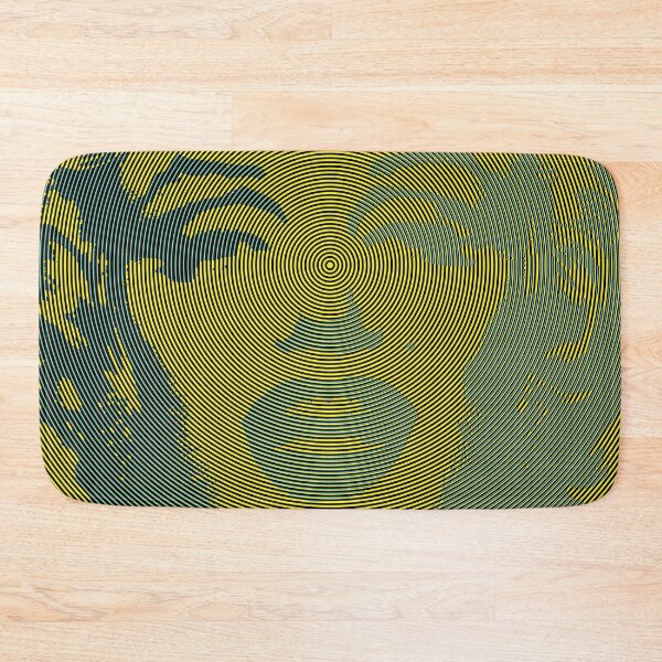 Item preview, Blue and Yellow HypnoPop  Disco Effect 60s Madness Iconic Marilyn Monroe: Bring Glamour to Your Space!   designed and sold by pelagio.