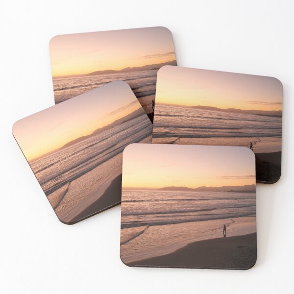 Item preview, Pacific Sunset Walk on the Beach Decor designed and sold by JWheelPhotos.