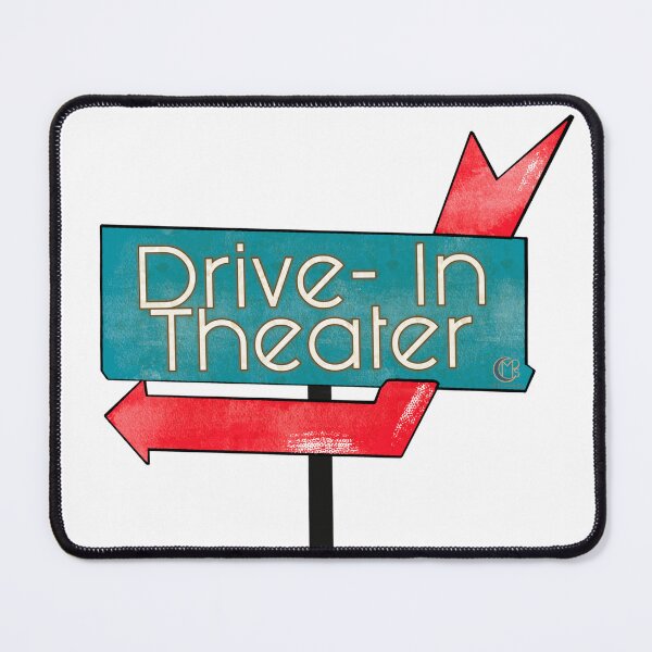 Item preview, Retro Drive-In Theater Sign designed and sold by CmpsDesigns .