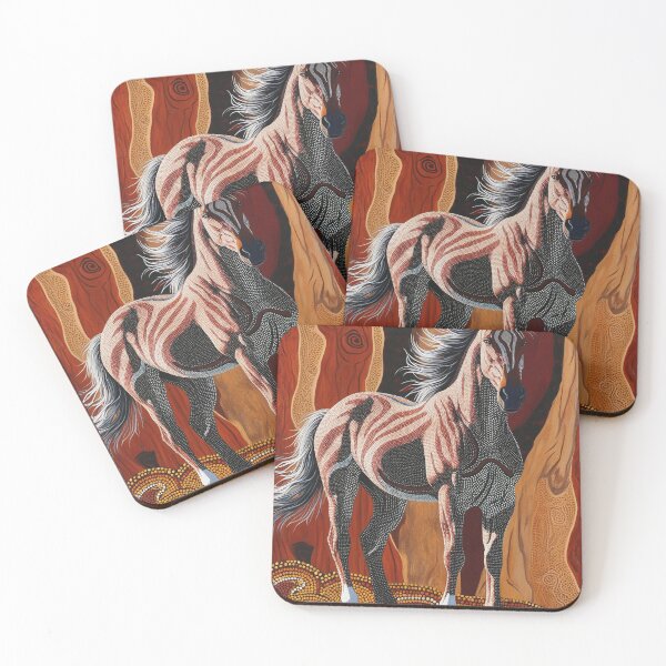 Item preview, Outback Brumby Aussie Wild Horse designed and sold by Skye Ryan-Evans.