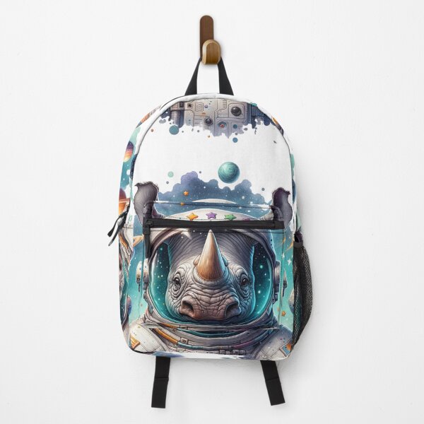 Item preview, Reach for the Stars : Adorable Rhino Astronaut in Space Adventure! designed and sold by Eksama Design.