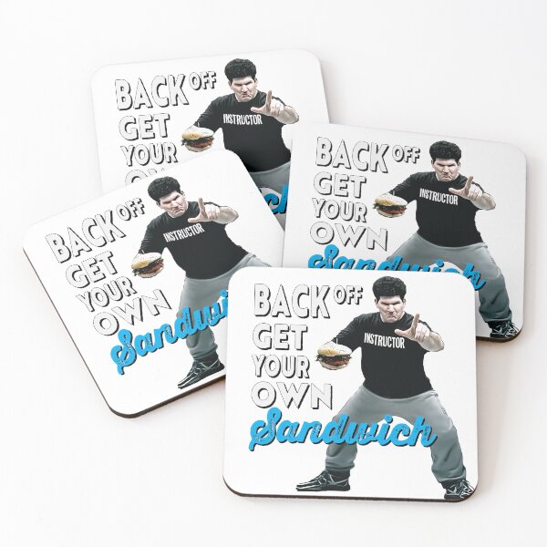 Item preview, Back off - Get your own sandwich! You have been warned. designed and sold by Galp.