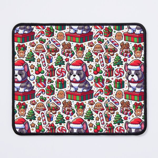 Item preview, French Bulldog christmas pattern 4 designed and sold by MBA.