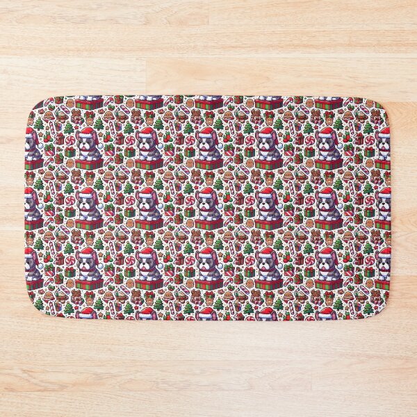 Item preview, French Bulldog christmas pattern 4 designed and sold by MBA.