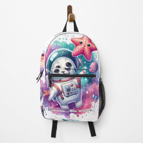 Item preview, Reach for the Stars : Adorable Seal Astronaut in Space Adventure! designed and sold by Eksama Design.