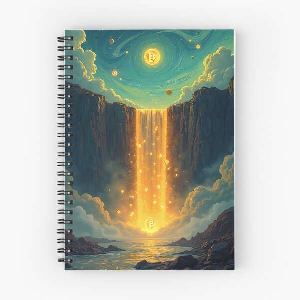 Item preview, Bitcoin Flow Energy in Motion designed and sold by RadDeck.
