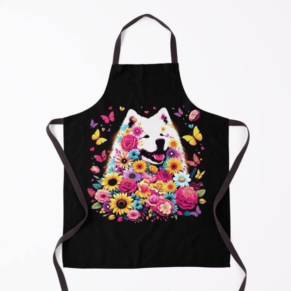 Item preview, Samoyed Dog Floral designed and sold by ghan19.