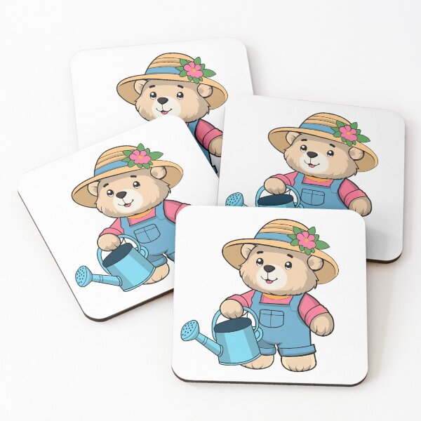 Item preview, Charming Gardening Bear - Perfect for T-Shirts, Stickers, and More designed and sold by CreativeTomb.