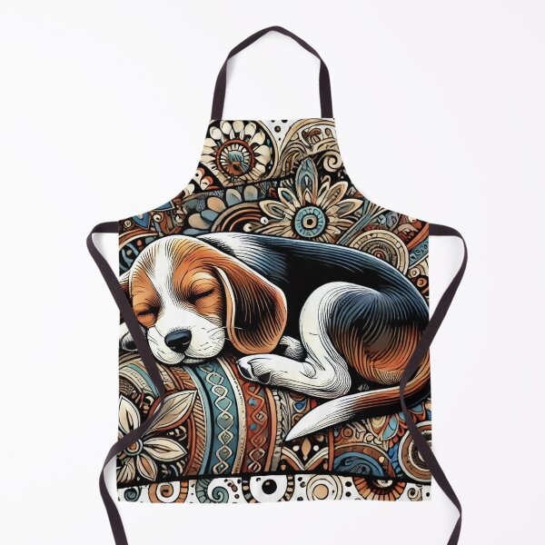 Item preview, Beagle Puppy Vintage Style designed and sold by alw951.