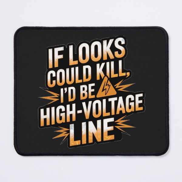 Item preview, if look could kill – Electric Humor designed and sold by bukajart.