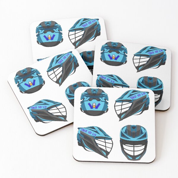 Item preview, Lacrosse Helmet Mosaic designed and sold by DubDuckSports.
