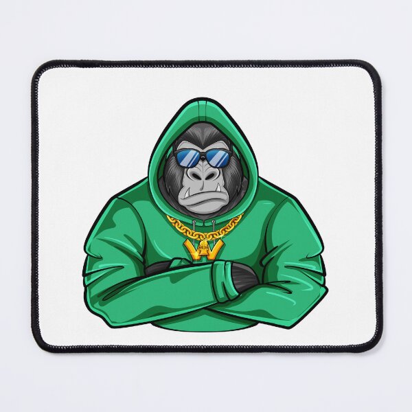 Item preview, Gold Chain Gorilla designed and sold by DubDuckSports.