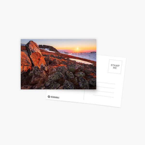 Item preview, Sunset over Mt Kosciuszko Summit, Australia designed and sold by Michael Boniwell.