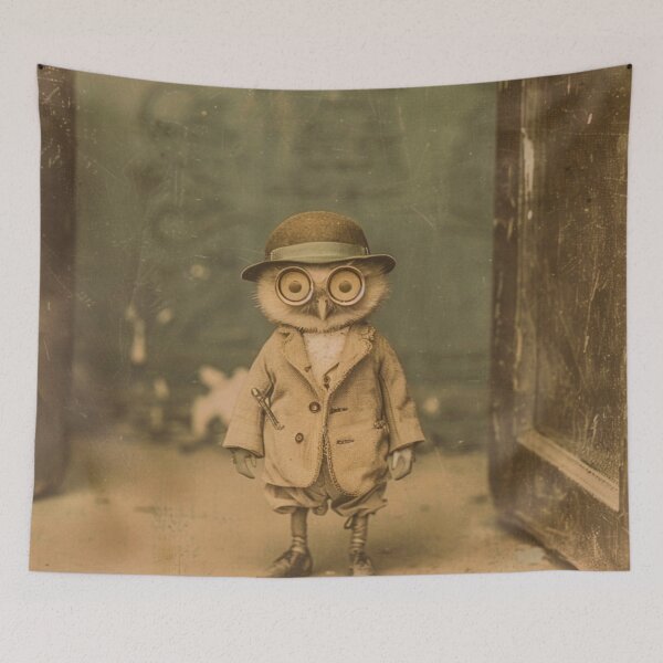 Item preview, Friends of Mr Fox, Burrowing Owl designed and sold by Artlizzard.