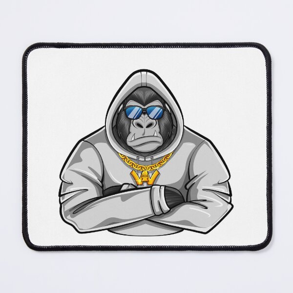 Item preview, Gold Chain Gorilla designed and sold by DubDuckSports.