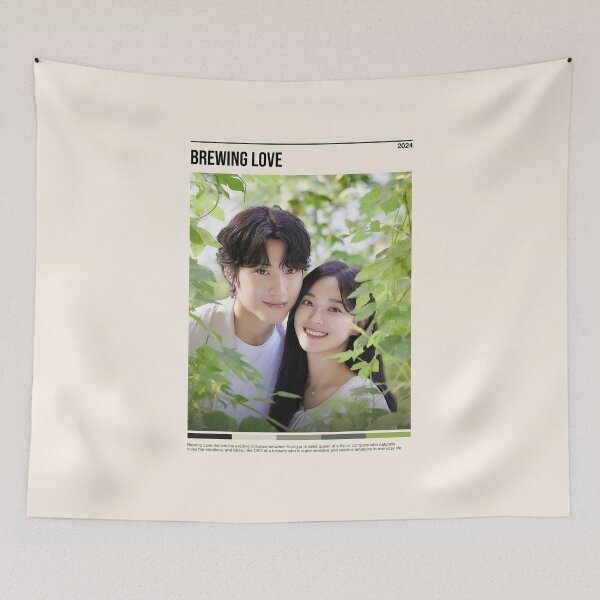 Item preview, Brewing Love, Minimalist Kdrama (2024) designed and sold by PinkandP.