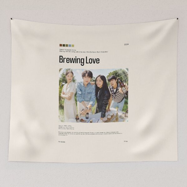 Item preview, Brewing Love, Kdrama (2024) designed and sold by PinkandP.
