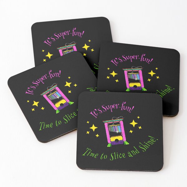 Item preview, Kawaii Guillotine It's Super Fun Slice and Shine designed and sold by Amy-Elyse Neer.