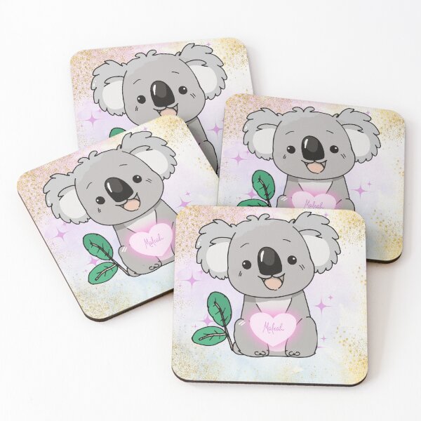 Item preview, Adorable Koala with Heartwarming Glow designed and sold by BlackSirenSociety.